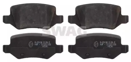 10 91 6440 SWAG Комплект тормозных колодок, дисковый тормоз